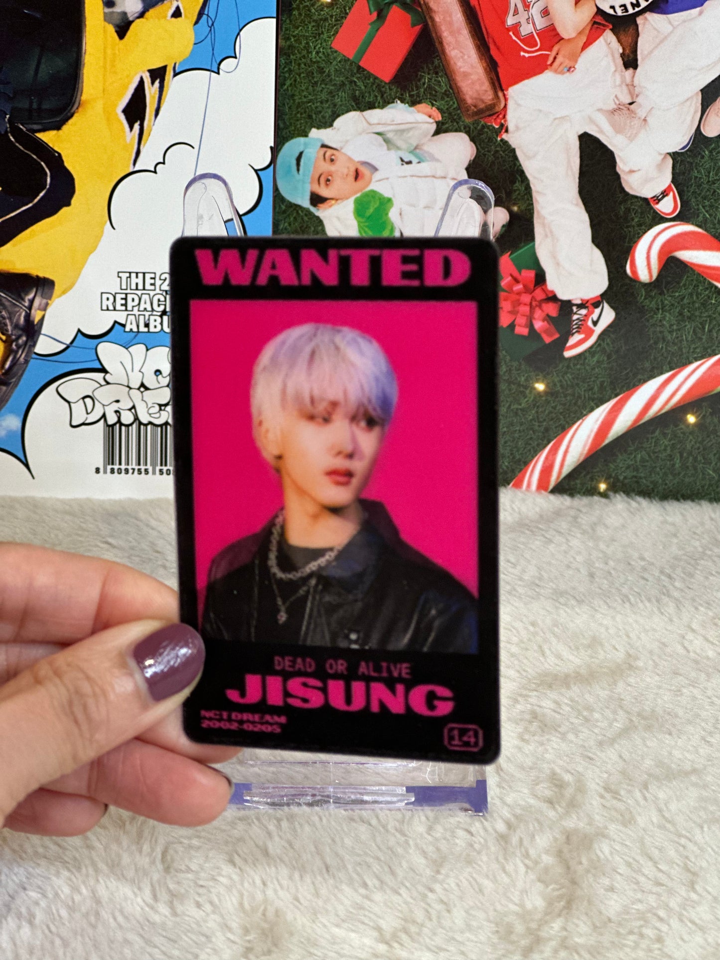 Jisung NCT Glitch Mode Album Photo Card