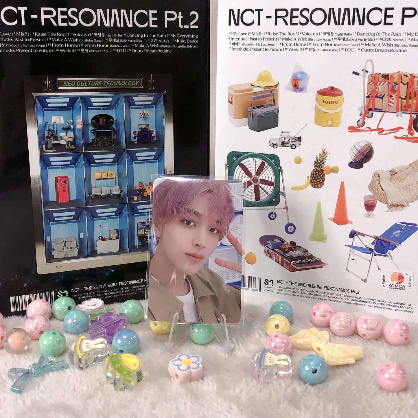 Haechan NCT Laundry Shop Trading Card