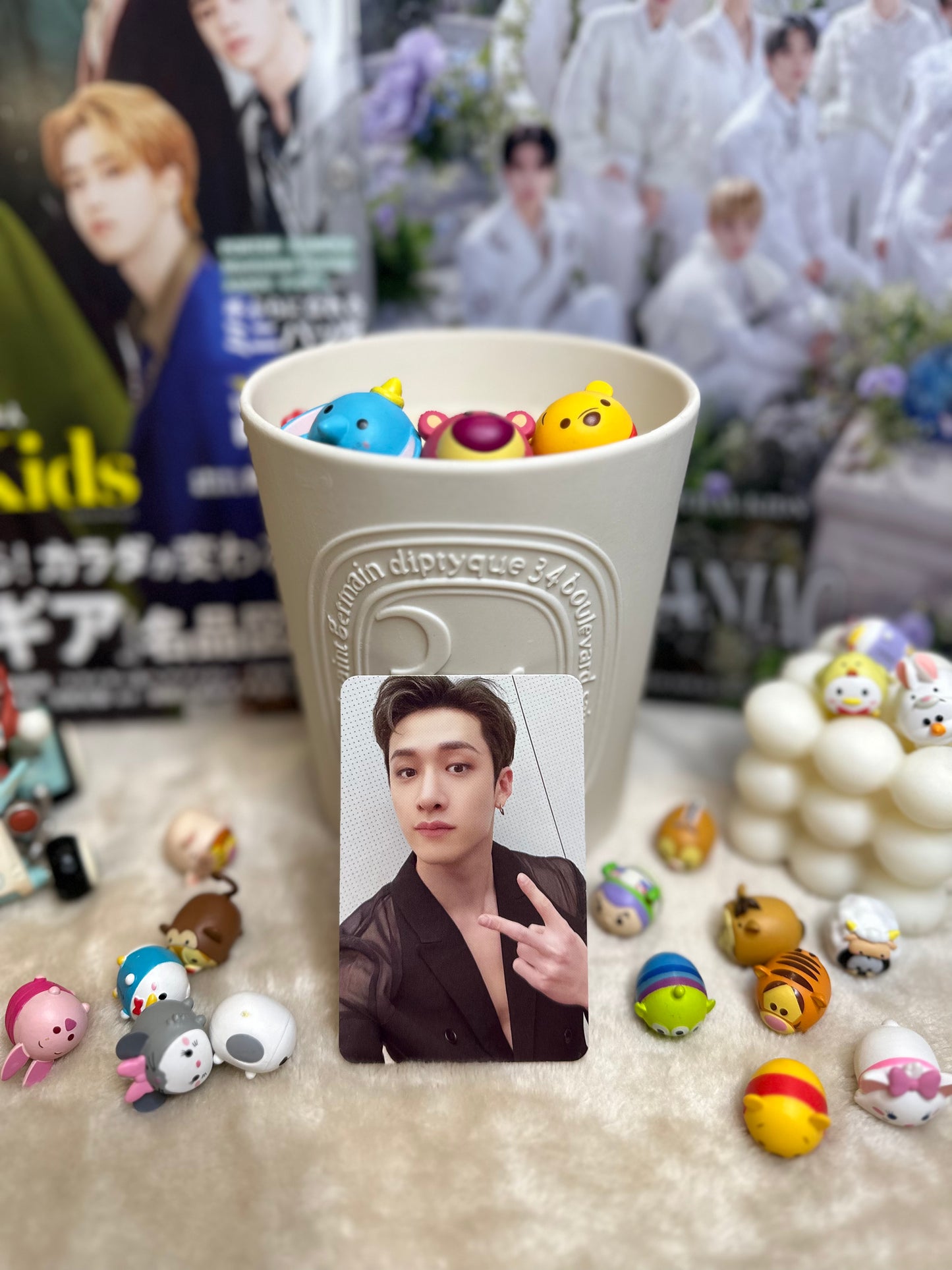 Bangchan Stray Kids JYP Green Project Limited Photo Card