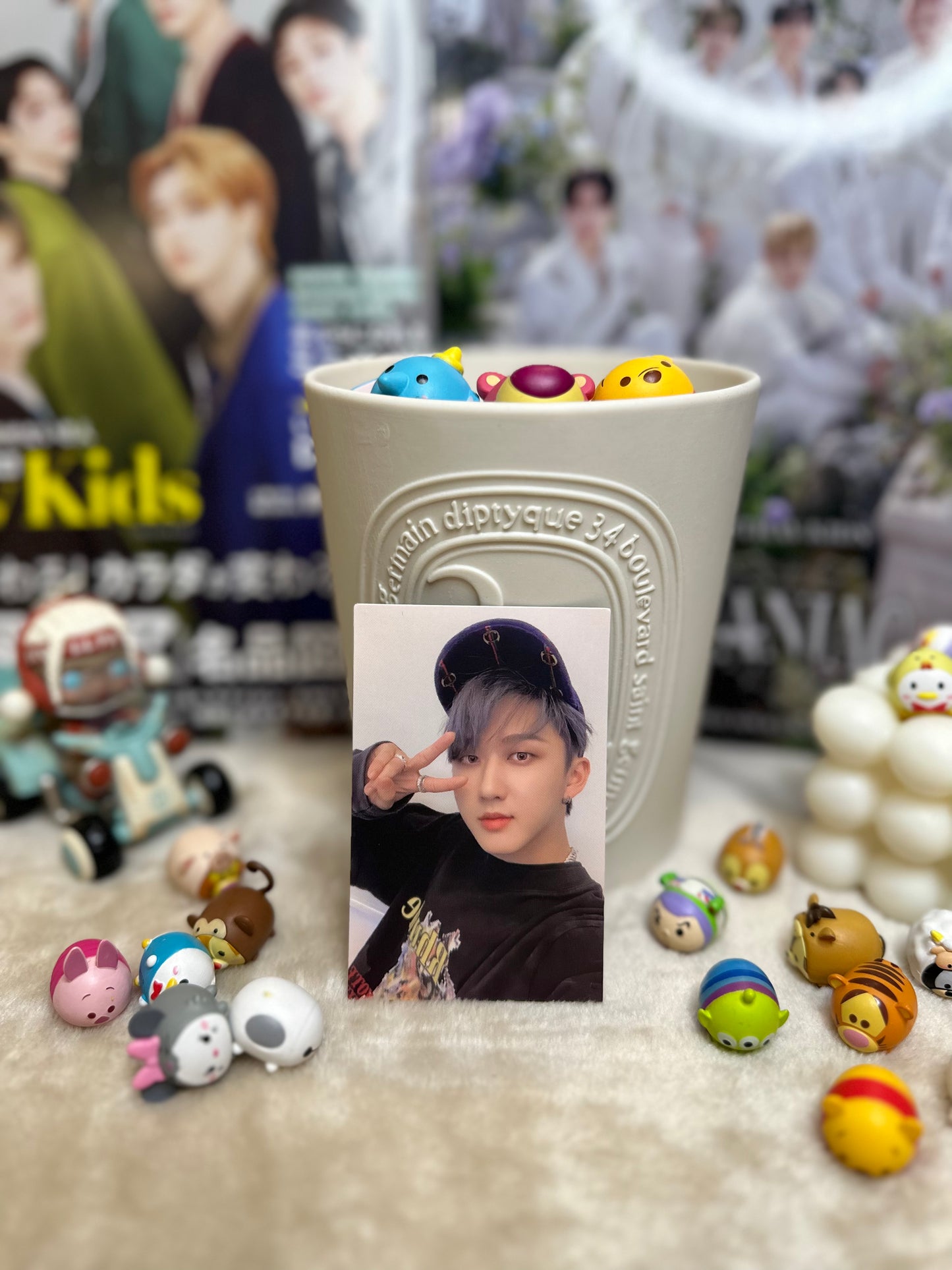 Changbin Stray Kids Go Live Album Photo Card