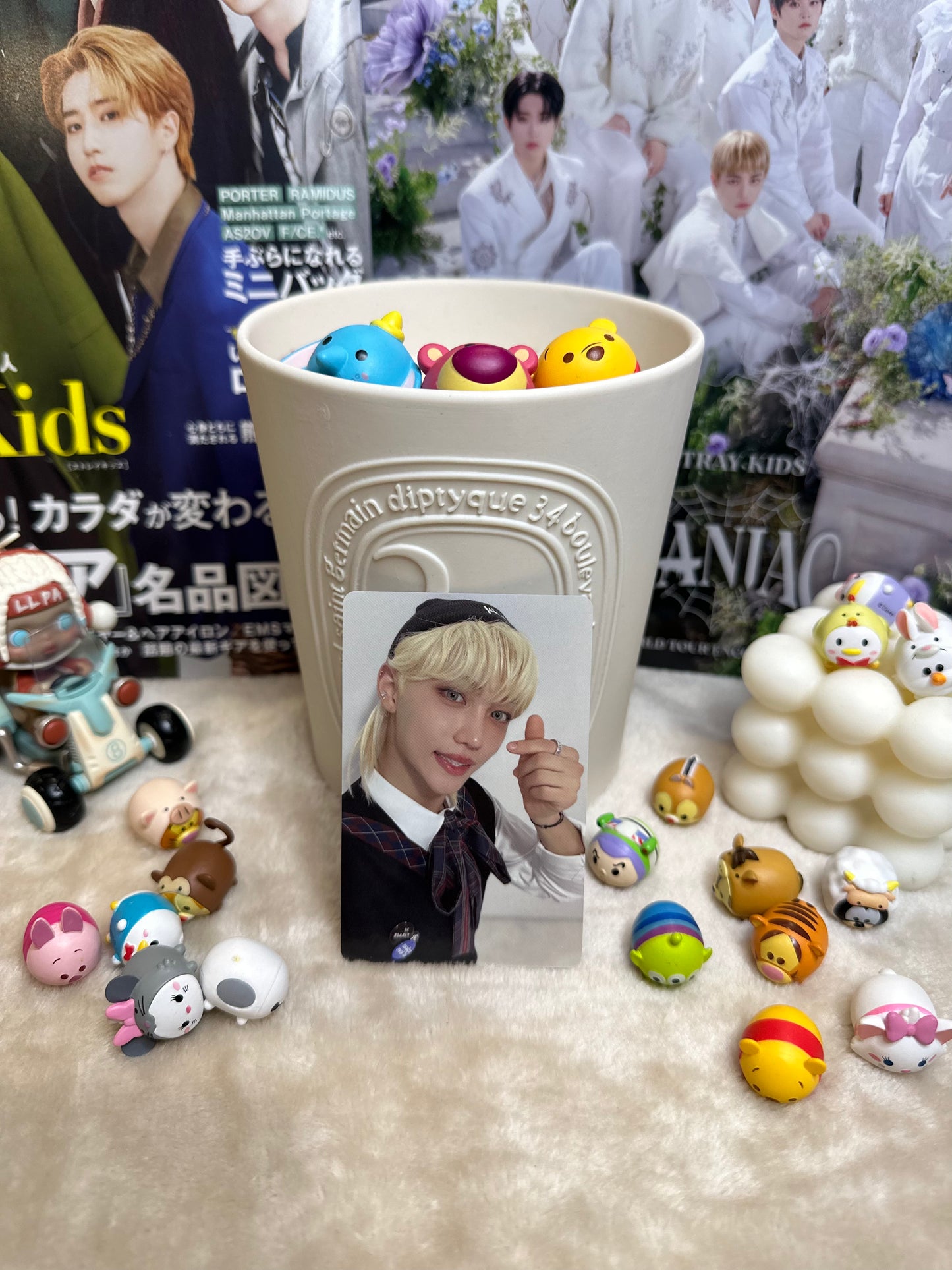 Felix Stray Kids Christmas Evel Album Photo Card