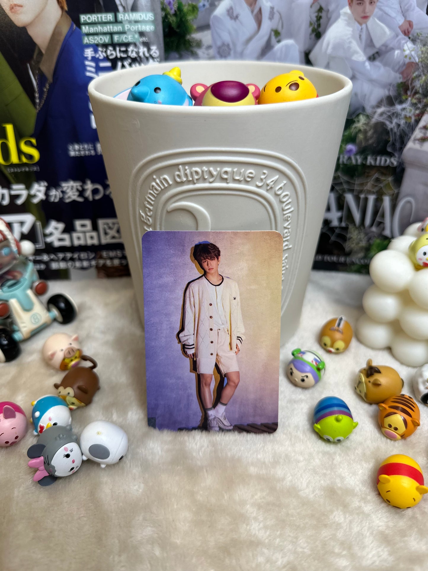 Seungmin Stray Kids Yellow Wood Album Photo Card