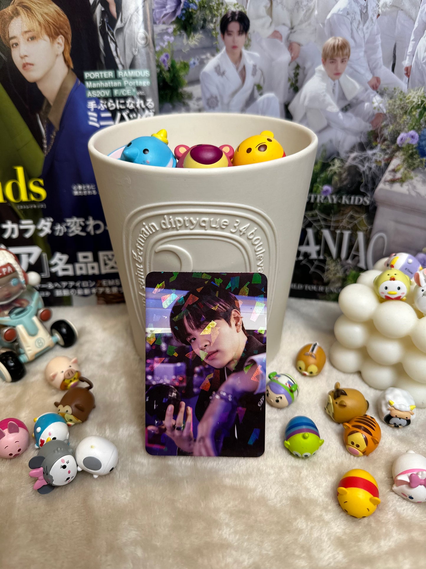 Seungmin Stray Kids Christmas Evel Album Photo Card