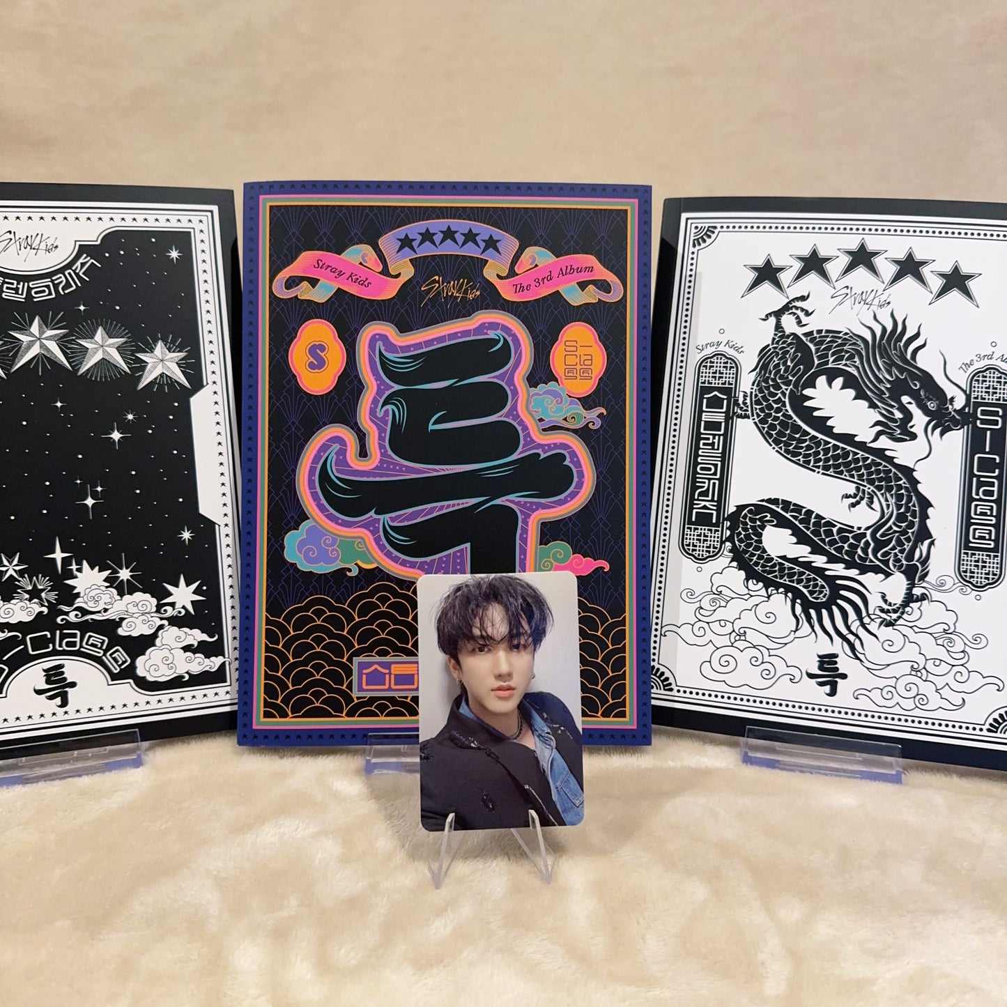 Changbin Stray Kids 5 Star Album Photo Card