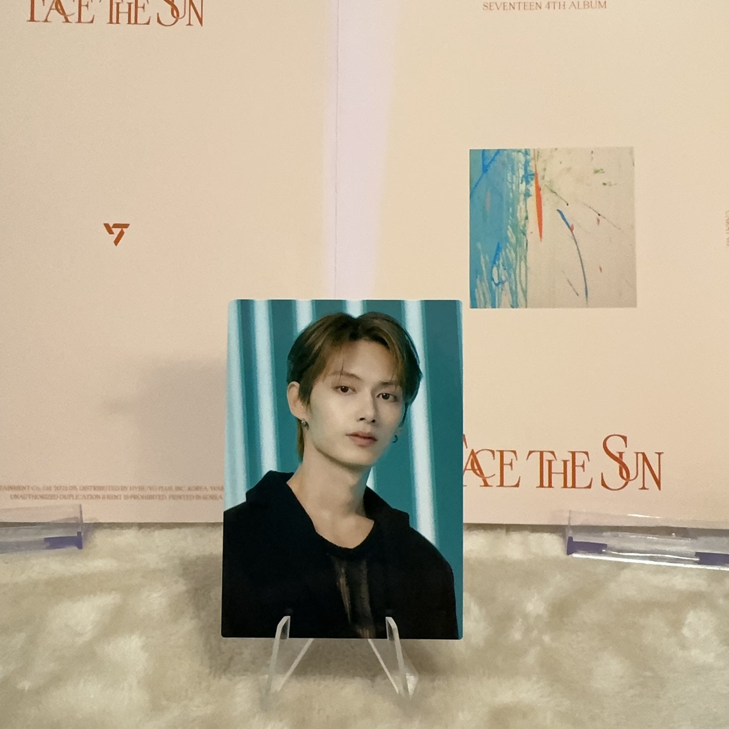 Jun SEVENTEEN Follow Tour to Japan Trading Card