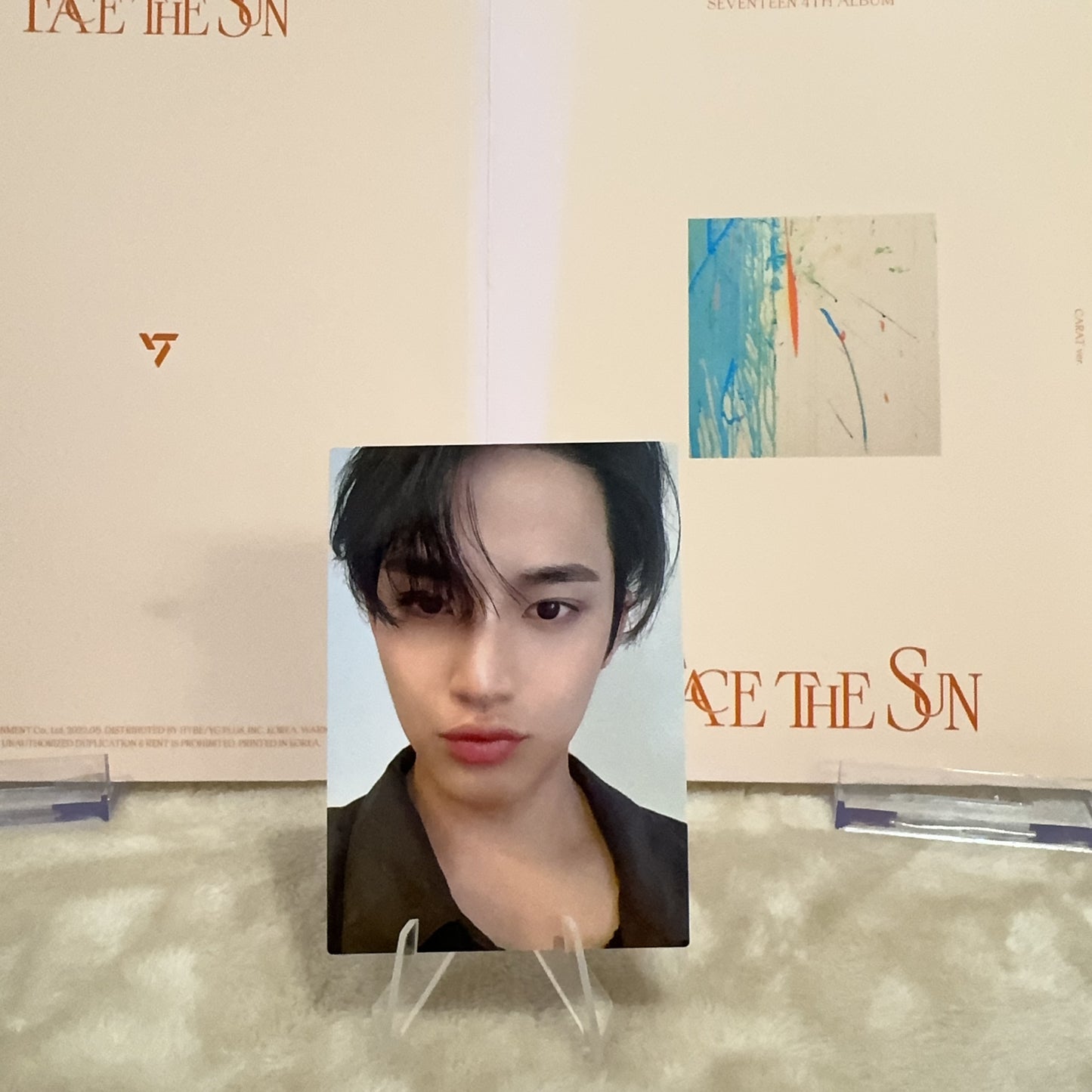 Mingyu SEVENTEEN Follow Tour to Japan Trading Card