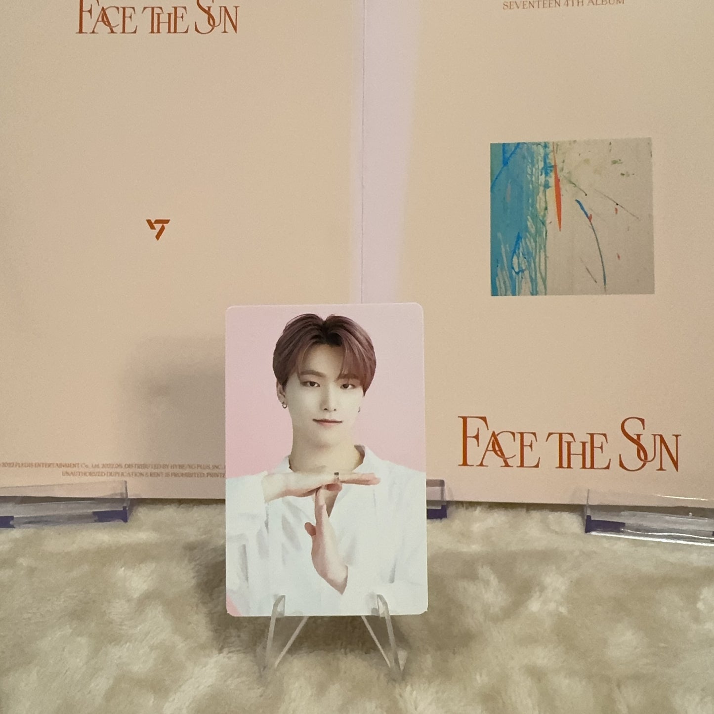 Dino SEVENTEEN Cafe Trading Card