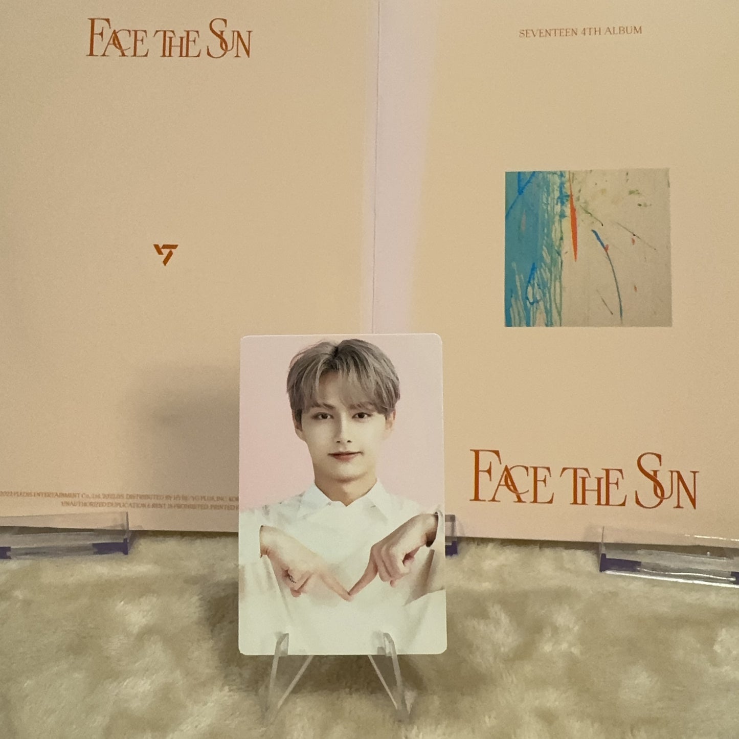 Jun SEVENTEEN Cafe Trading Card