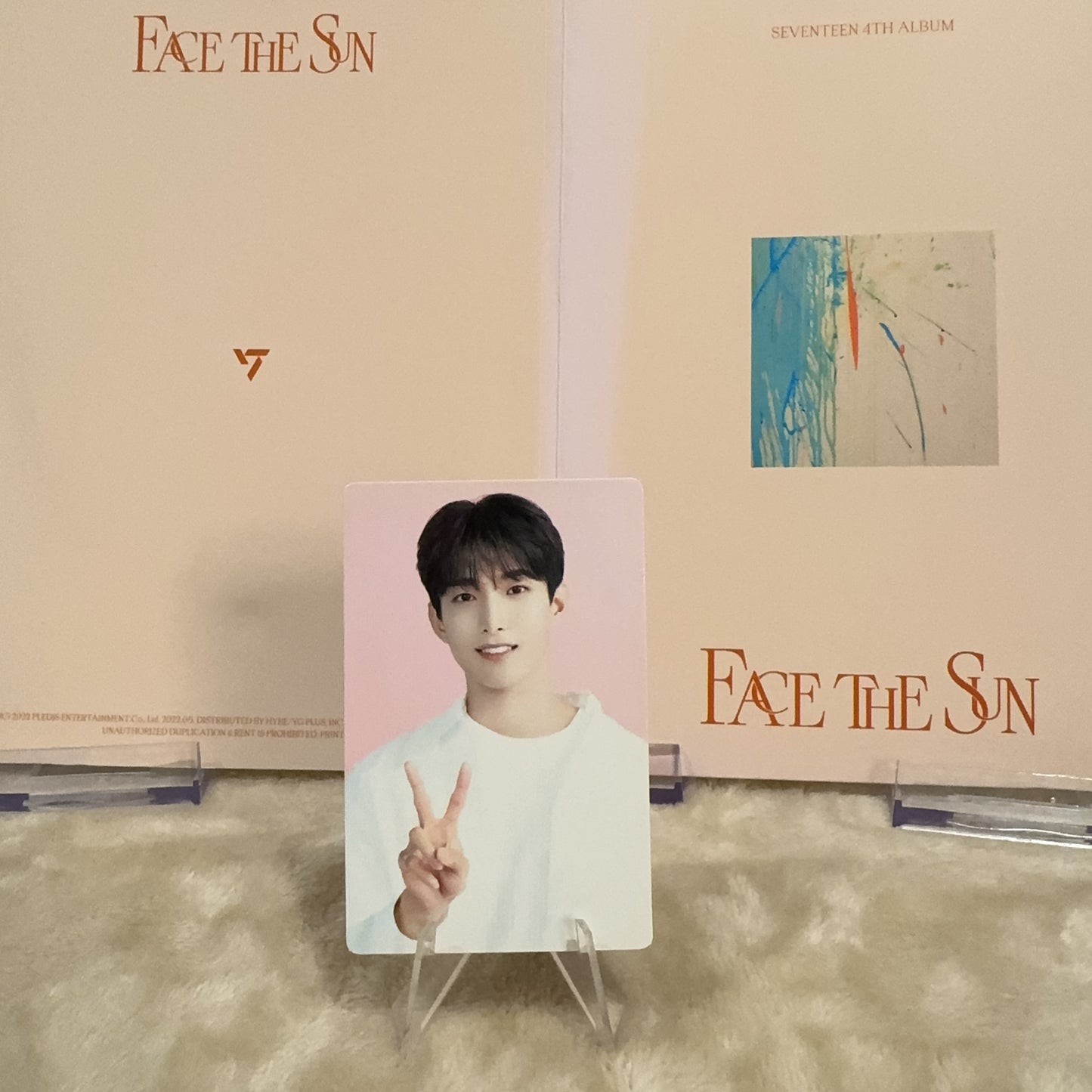 DK SEVENTEEN Cafe Trading Card
