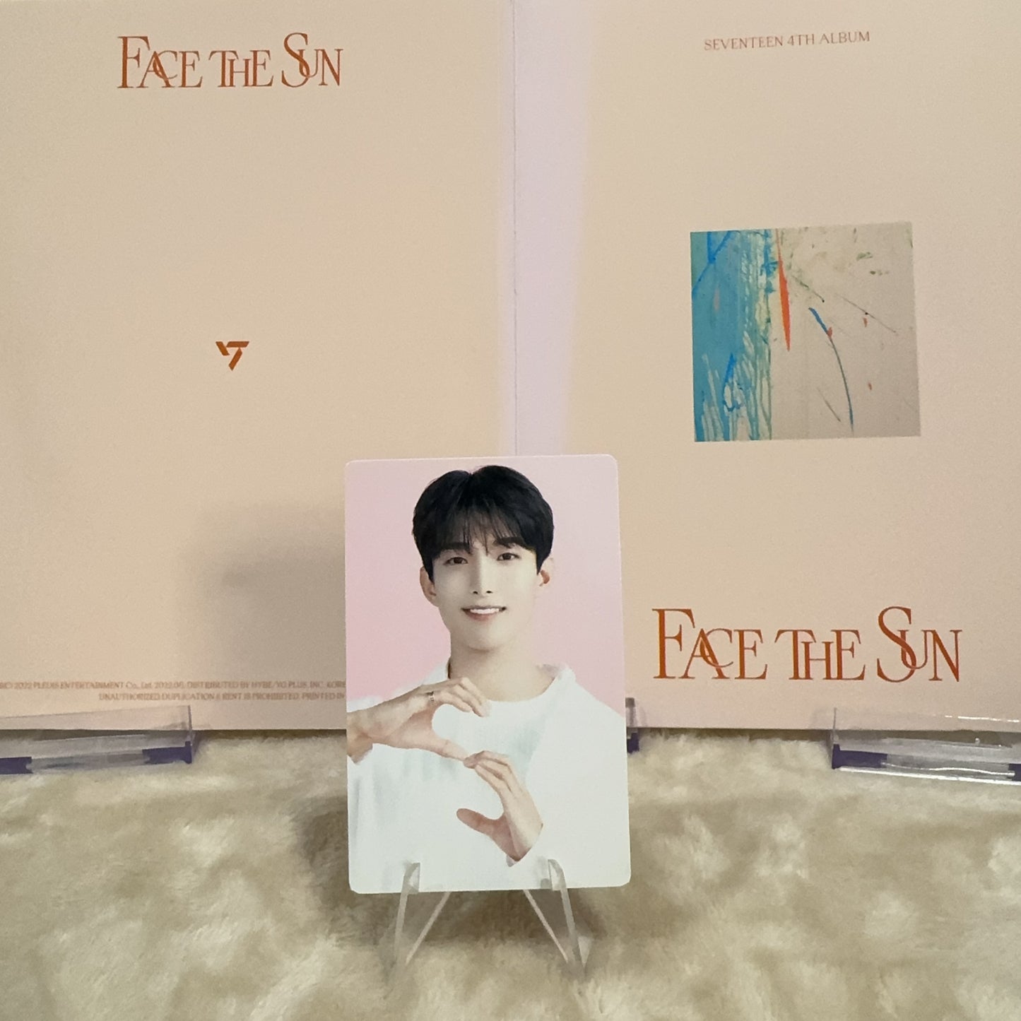 DK SEVENTEEN Cafe Trading Card