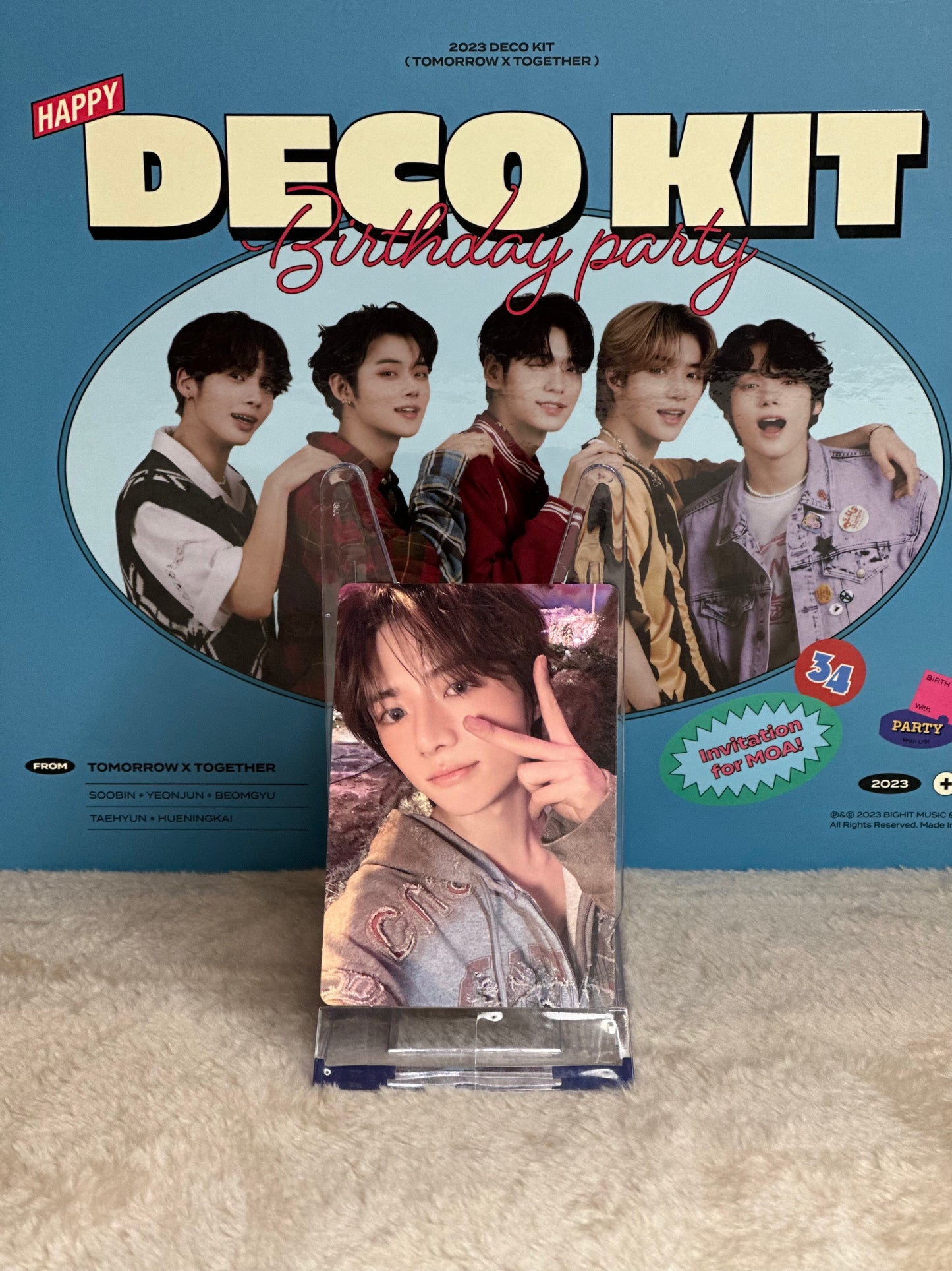 Beomgyu TXT Temptation Weverse Album Photo Card