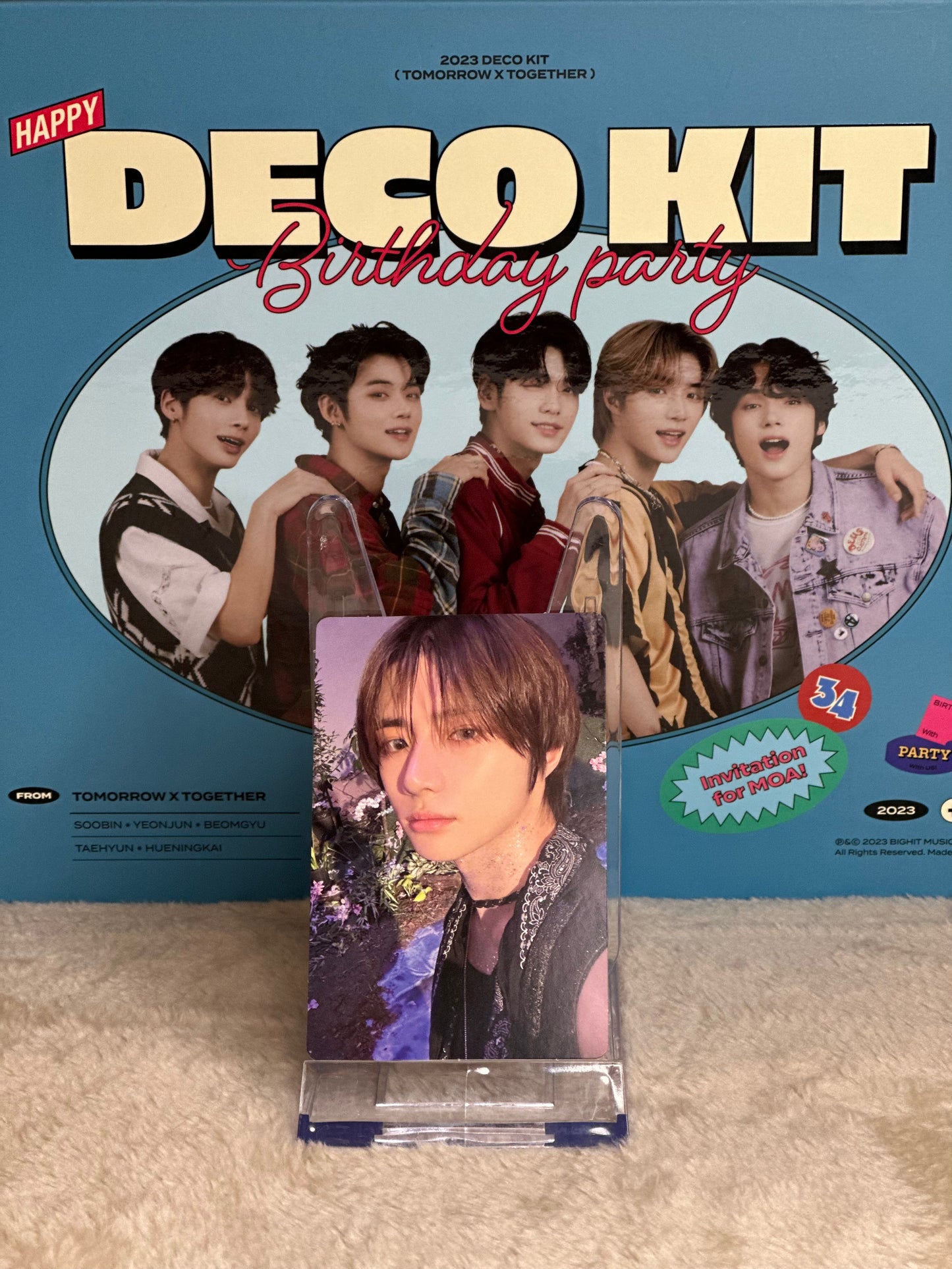 Beomgyu TXT Temptation Weverse Album Photo Card