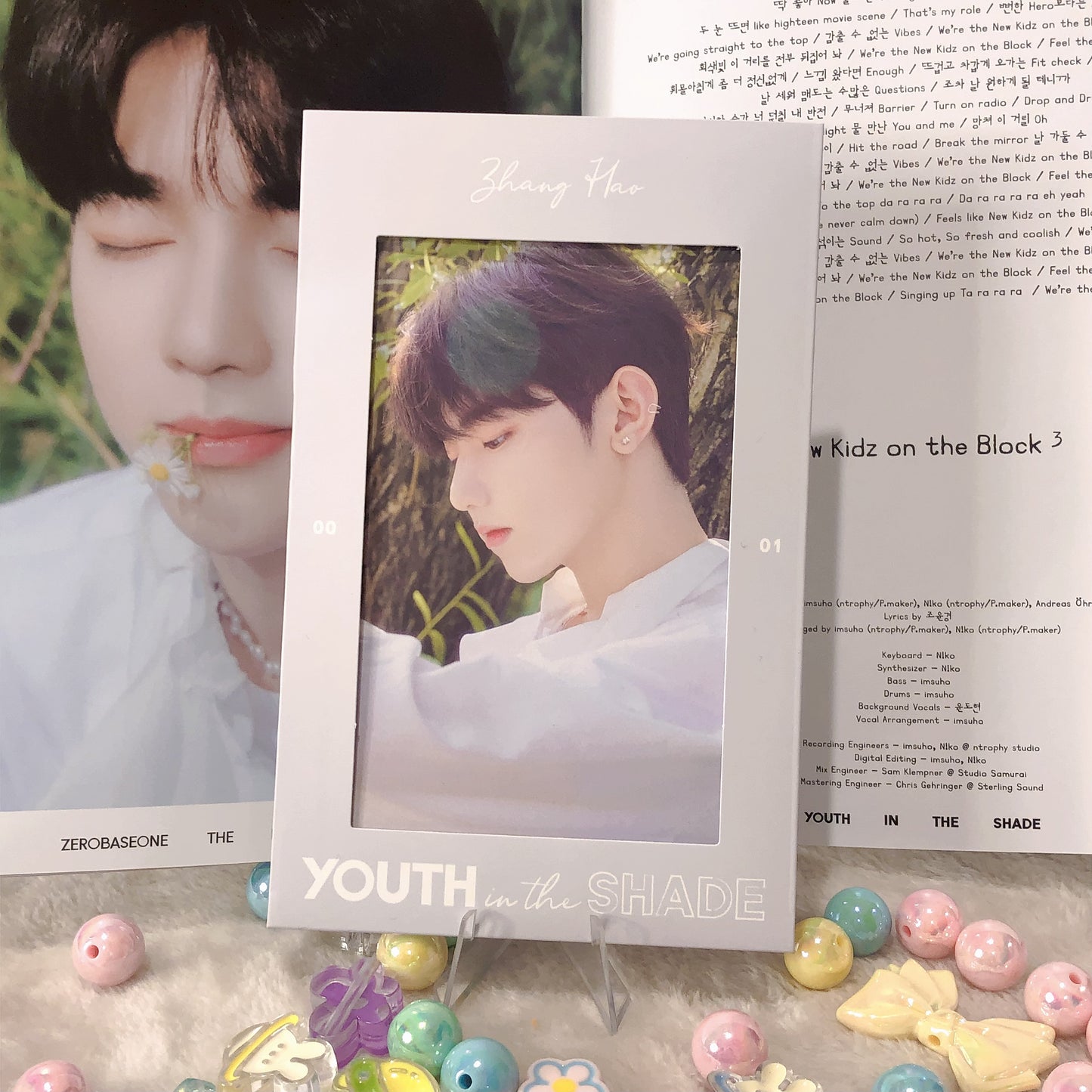 Zhang Hao ZB1 Youth In The Shade Album Post Card