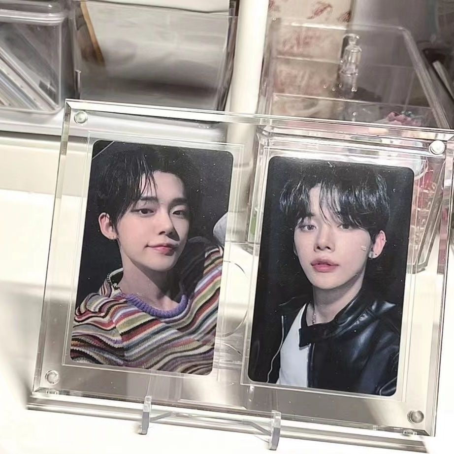 Acrylic Double Photocards Display Stand