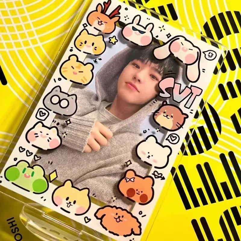 Seventeen Photocard Standee