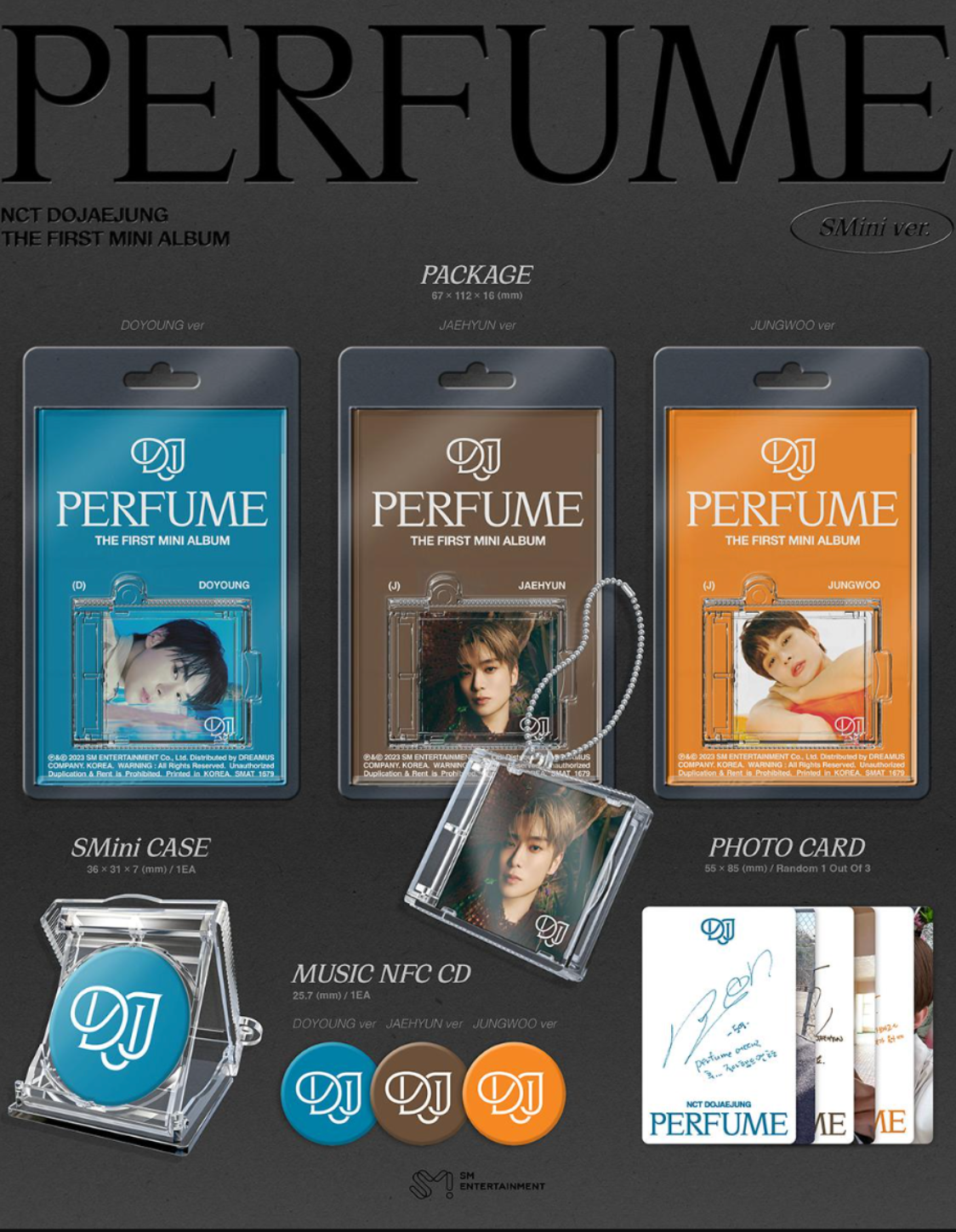 NCT DOJAEJUNG Perfume (SMini Ver.)