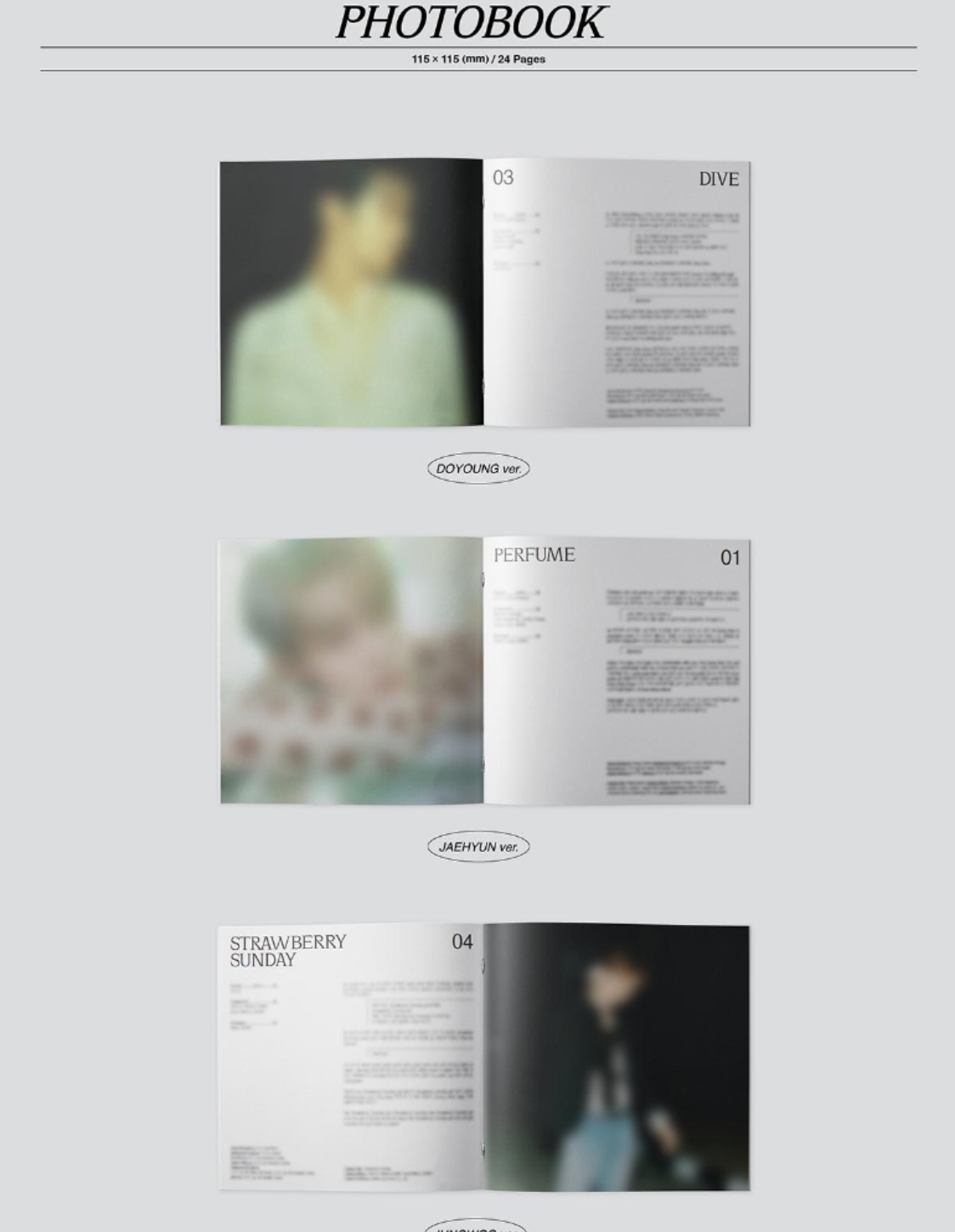 NCT DOJAEJUNG Perfume (Digipack Ver.)
