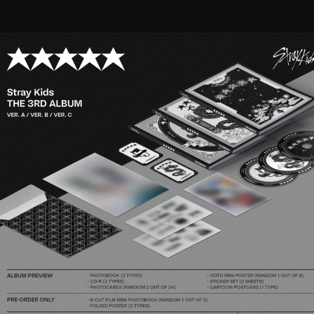 STRAY KIDS ★★★★★ / 5-STAR