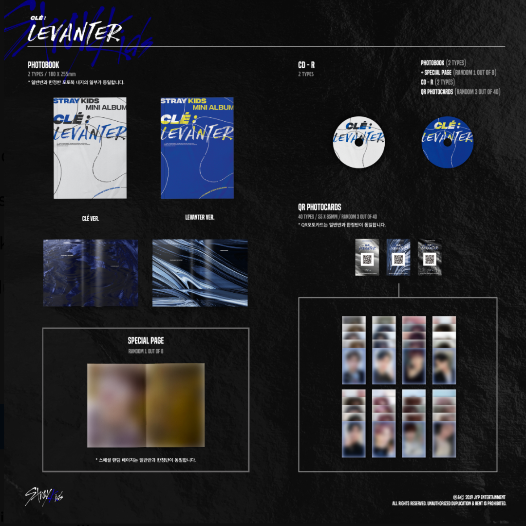 STRAY KIDS CLE :LEVANTER