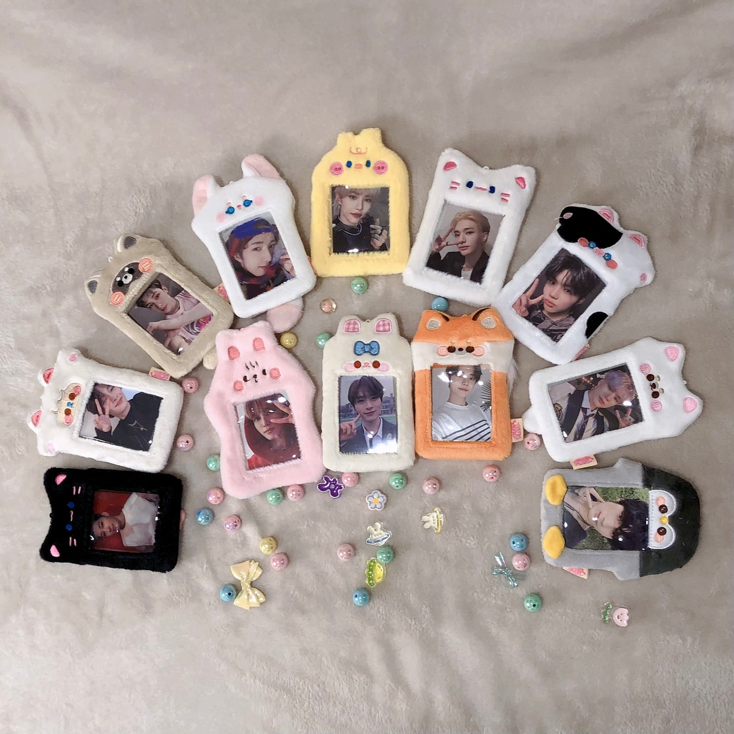 Plush Animal Photocard Holder