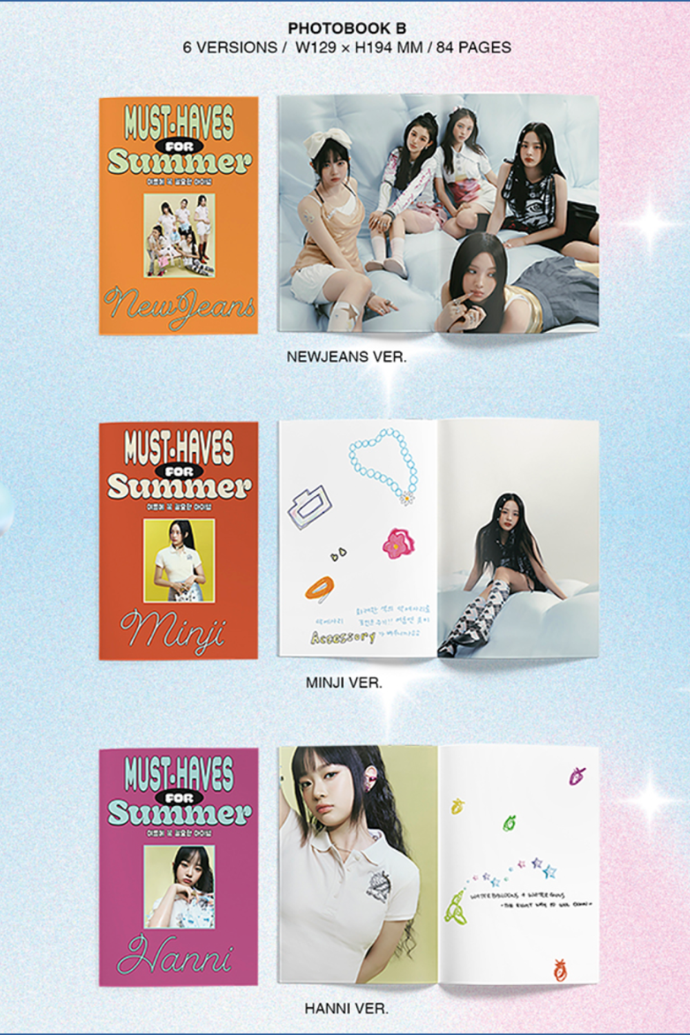 NEWJEANS Get Up Bunny Beach Bag Ver. (RANDOM)