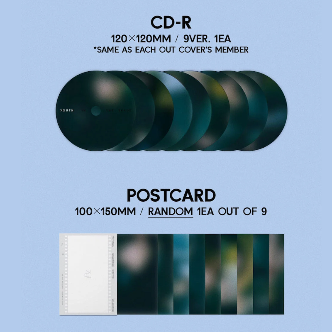 ZEROBASEONE Youth in the Shade DIGIPACK VER. (RANDOM)