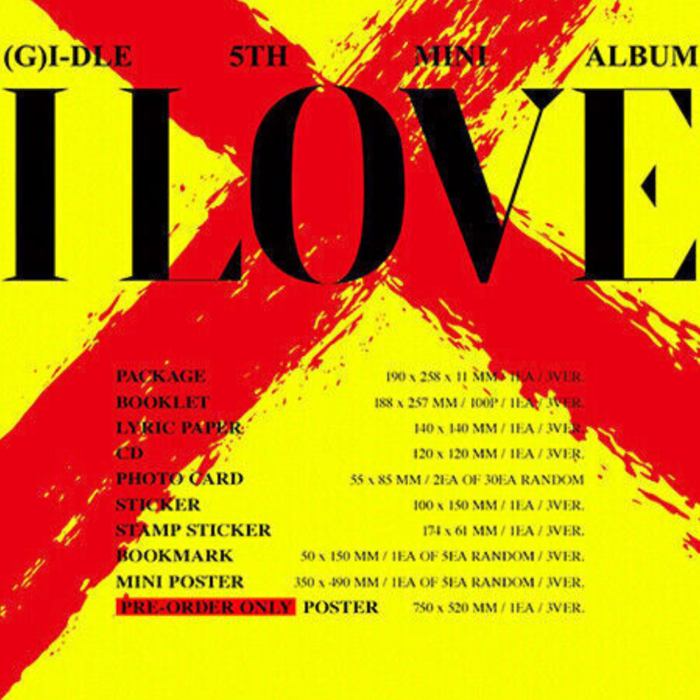 (G) I-DLE I LOVE