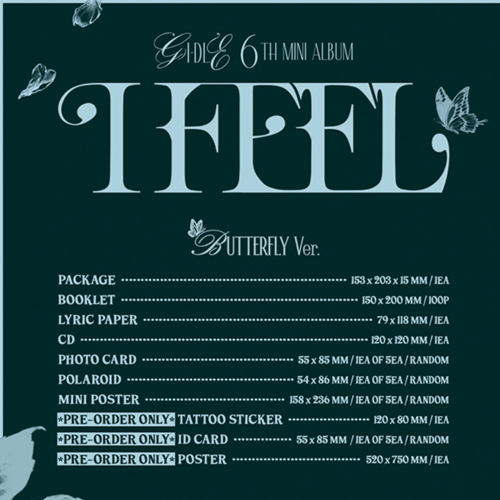 (G) I-DLE I feel (Poca version)