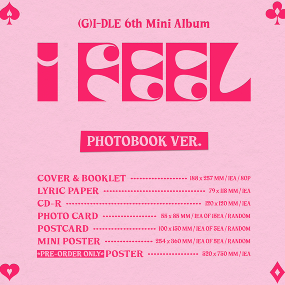 (G) I-DLE I feel