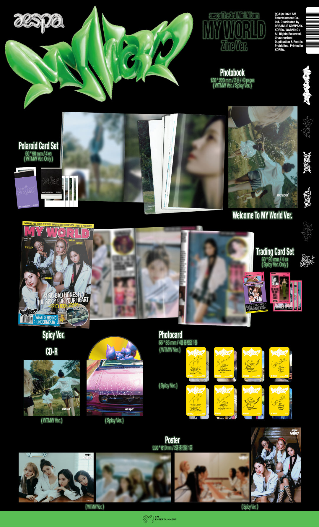AESPA My world (ZINE VERSION)