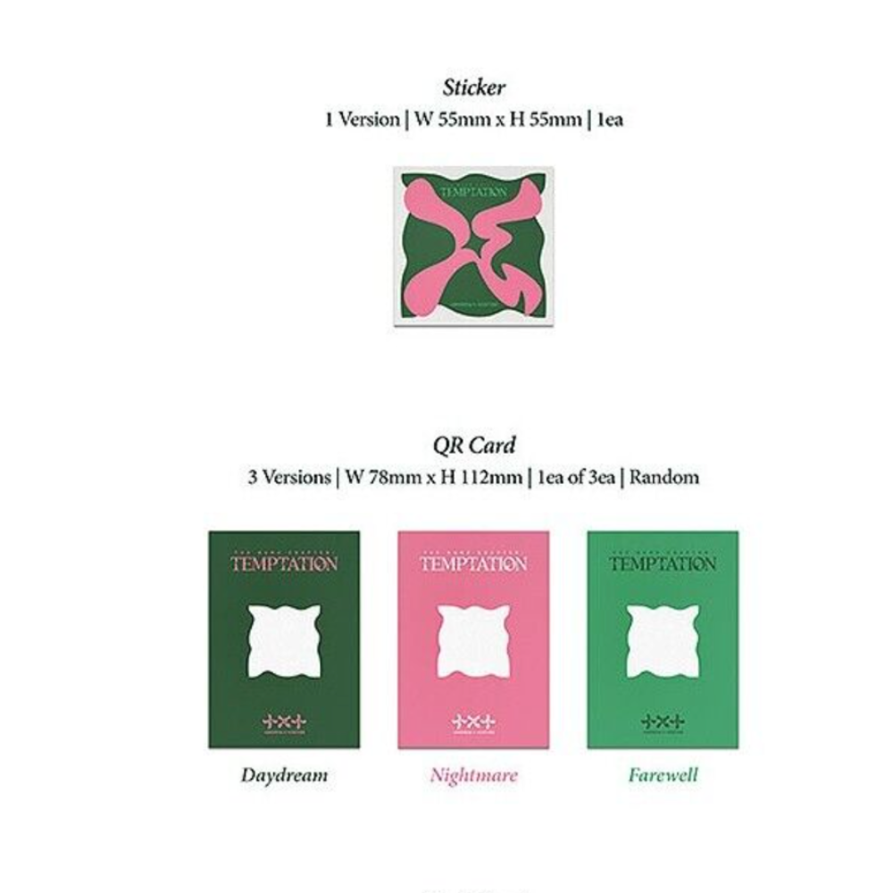 TXT The name chapter: Temtation (WEVERSE VER.)