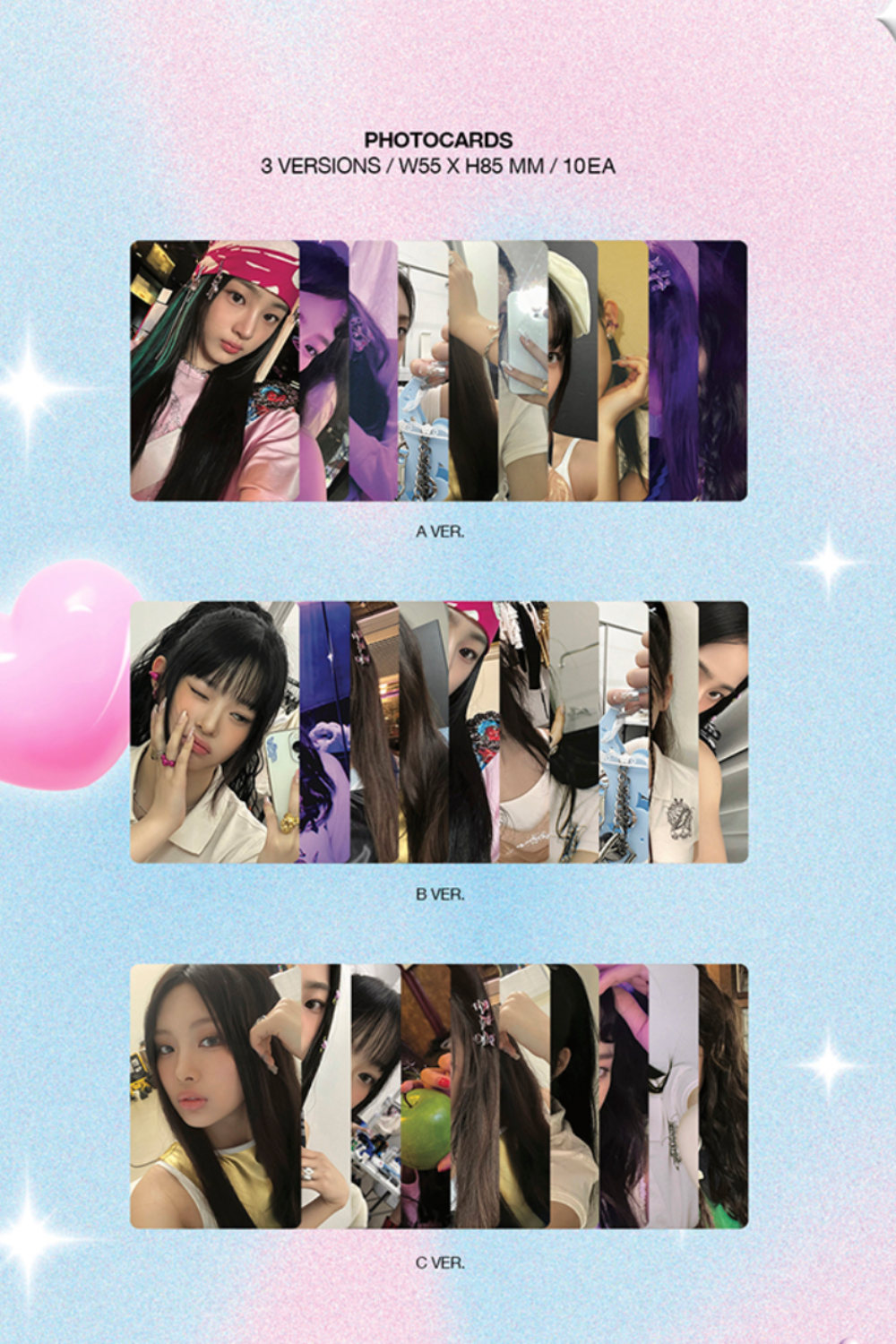 NEWJEANS Get Up Weverse Album Ver. (RANDOM)