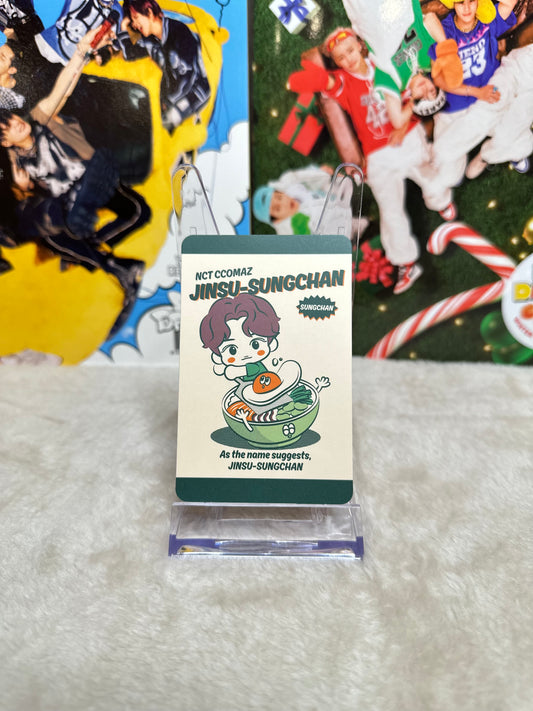 Sungchan NCT Ccomaz Trading Card