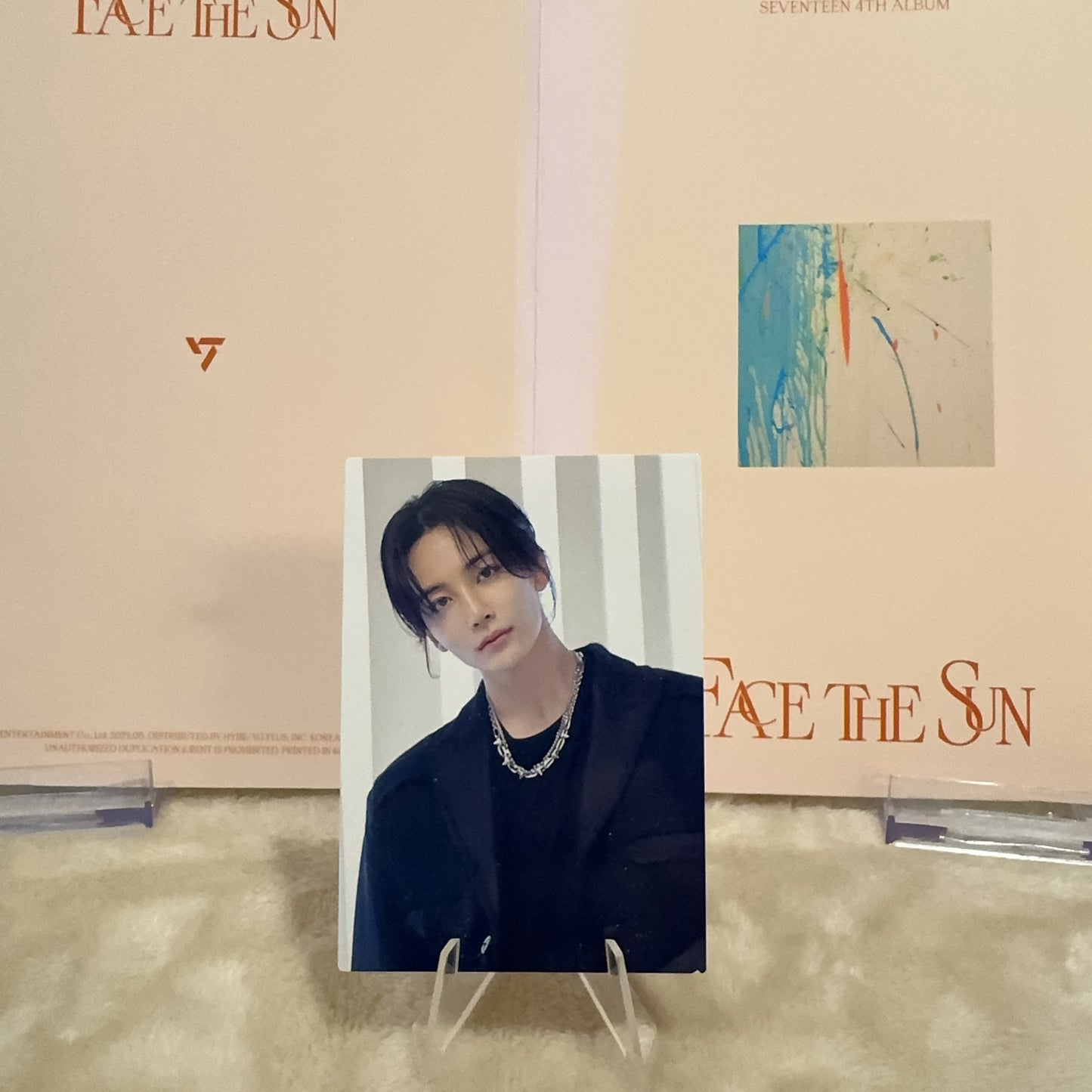 Jeonghan SEVENTEEN Follow Tour to Japan Trading Card