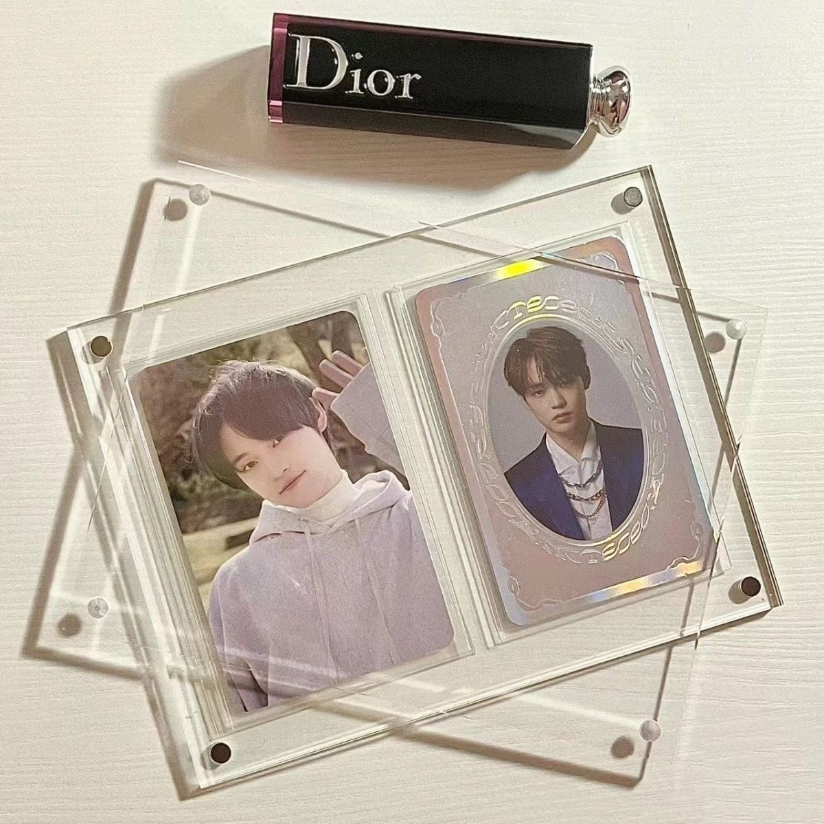 Acrylic Double Photocards Display Stand