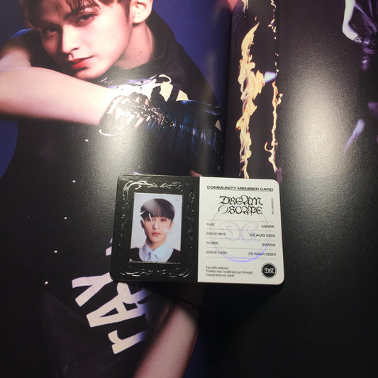 Mark NCT Dream( )scape Album ID Card