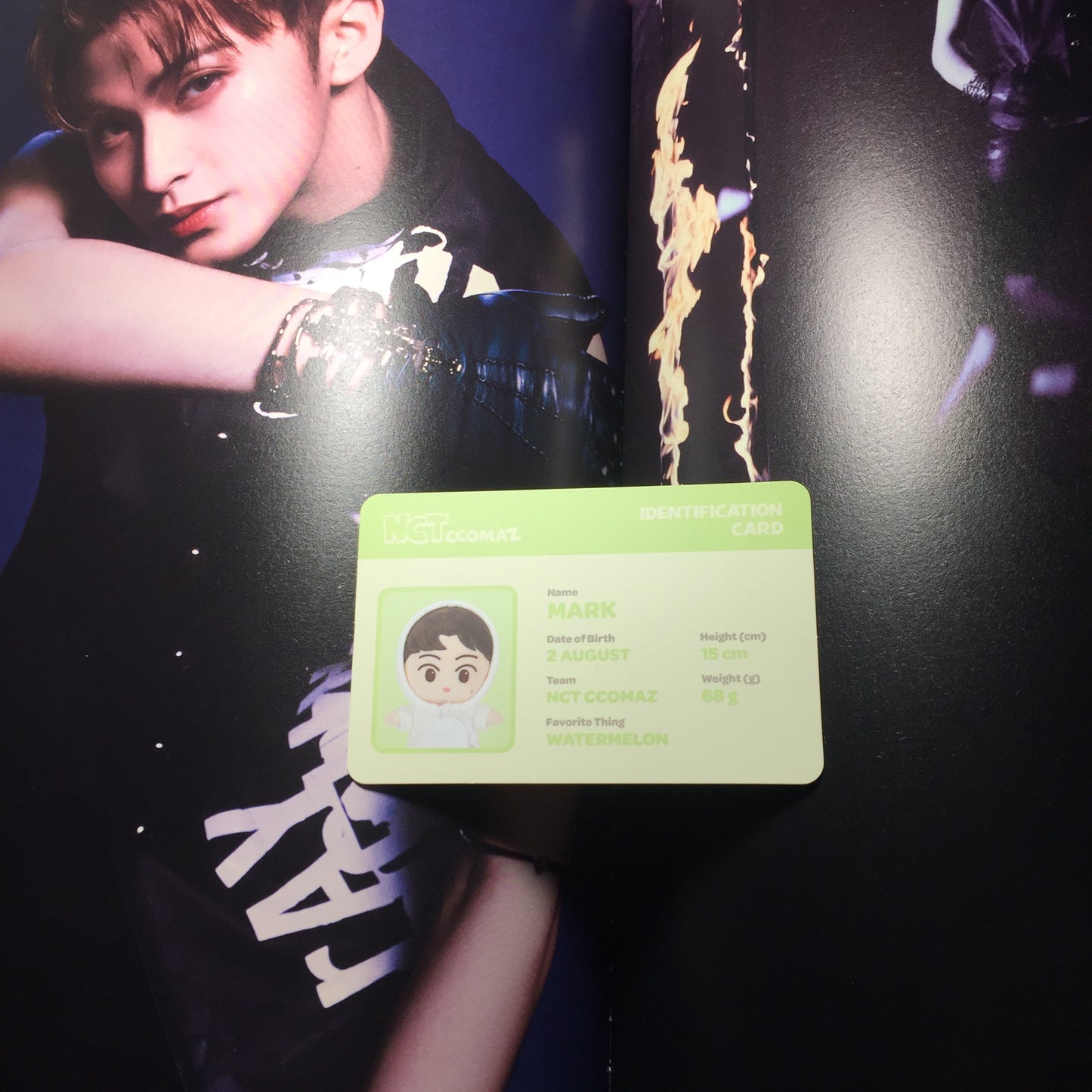 Mark NCT Ccomaz trading card