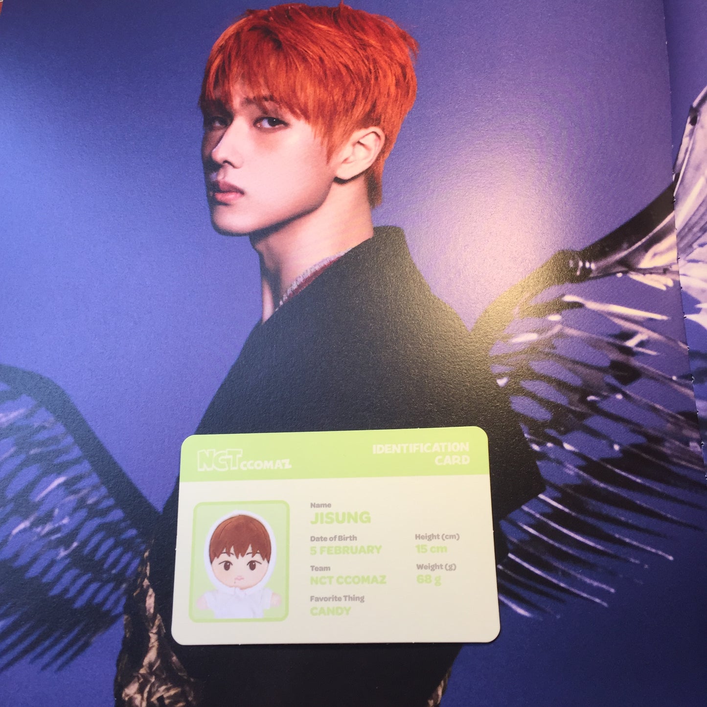 Jisung NCT Ccomaz Random Trading Card