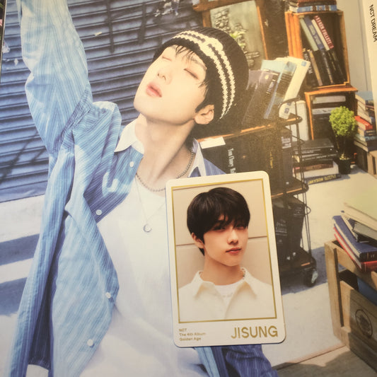 Jisung NCT Golden Age Random Trading Card