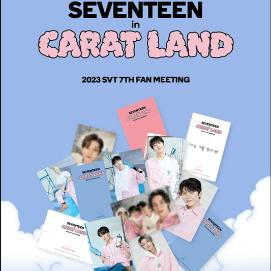 Seventeen 2023 Seventeen In Carat Land Trading Card Set