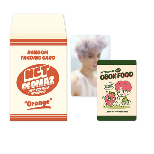 NCT POPUP STORE [CCOMAZ GROCERY STORE] Random Trading Card Set [Orange Ver.]