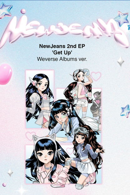 NEWJEANS Get Up Weverse Album Ver. (RANDOM)