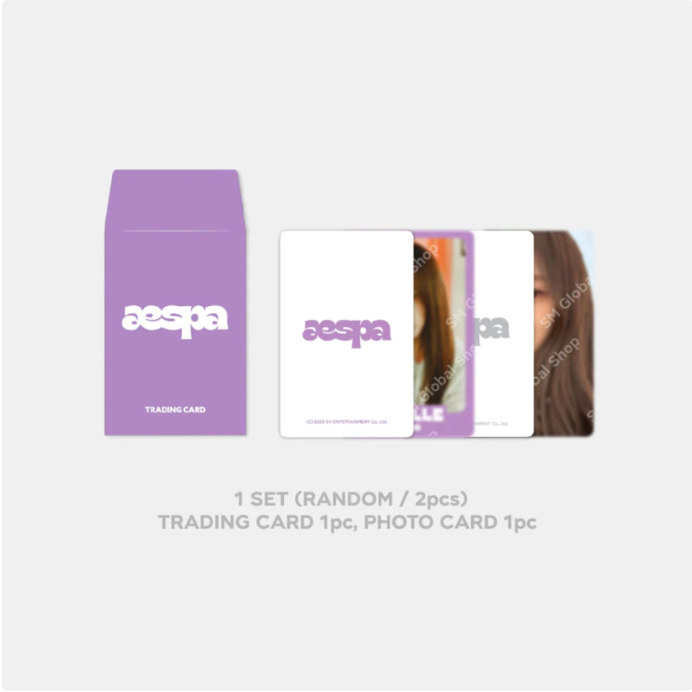 AESPA Come to my illusion Random Trading Card (SET C)